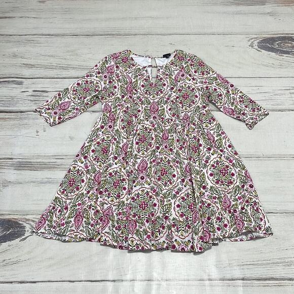 Torrid Dress Floral Keyhole Flowy White Pink Size 1X - Picture 12 of 15